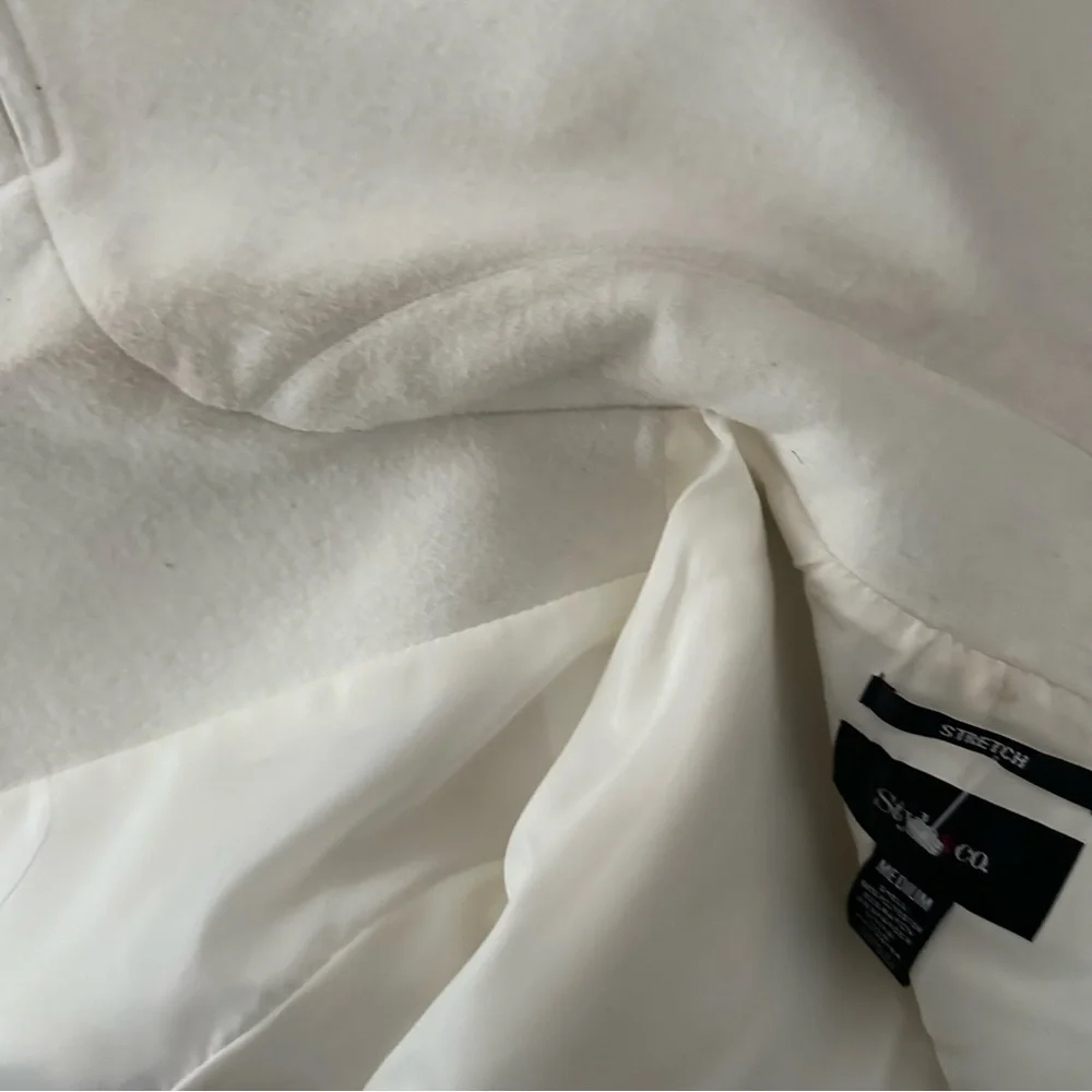 Style & co white jacket size medium - Picture 6 of 10